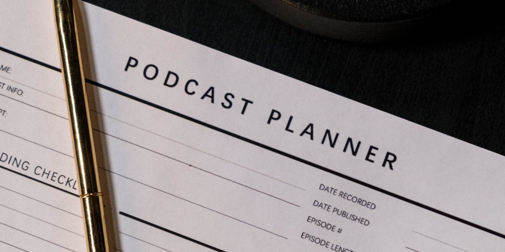 podcast planner template an effective social media plan